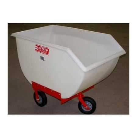 Loyal Roth - T.R. Metal Crafters - Hayrite Poly-Tuf 11 Bushel 3 Wheel Polyethylene Nursery Cart P11-3WI